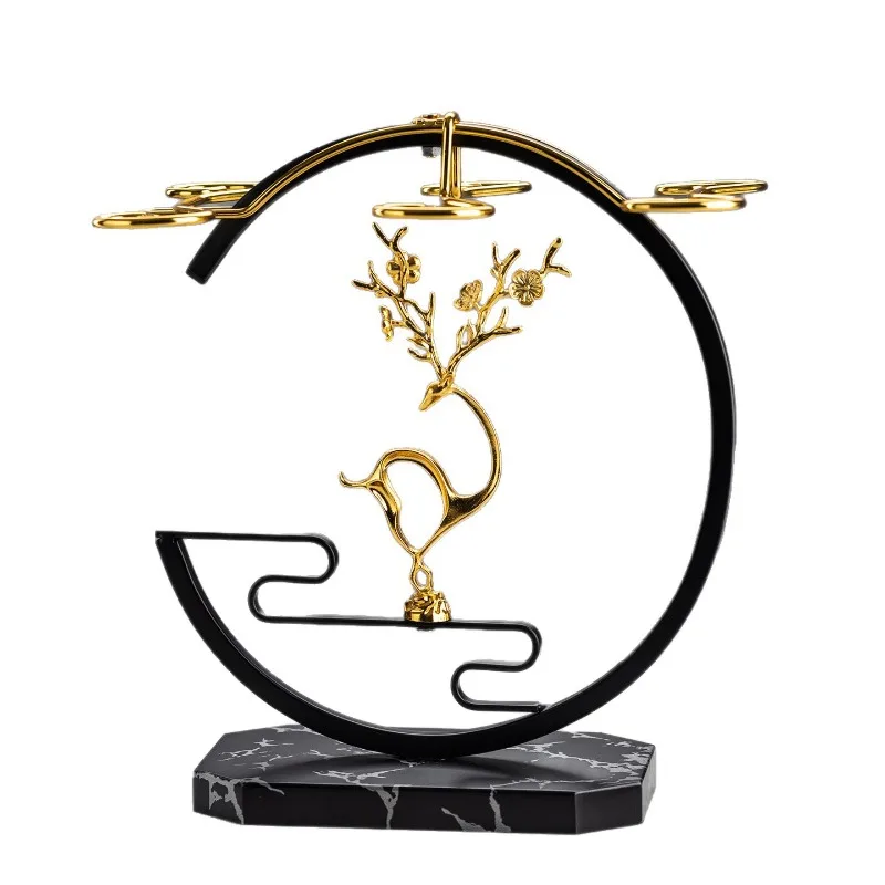 Jinlu carrying plum red wine rack ornament, light luxury high-end red wine glass shelf, upside down goblet creative shelf
Jinlu carrying plum red wine rack ornament, light luxury high-end red wine glass shelf, upside down goblet creative shelf