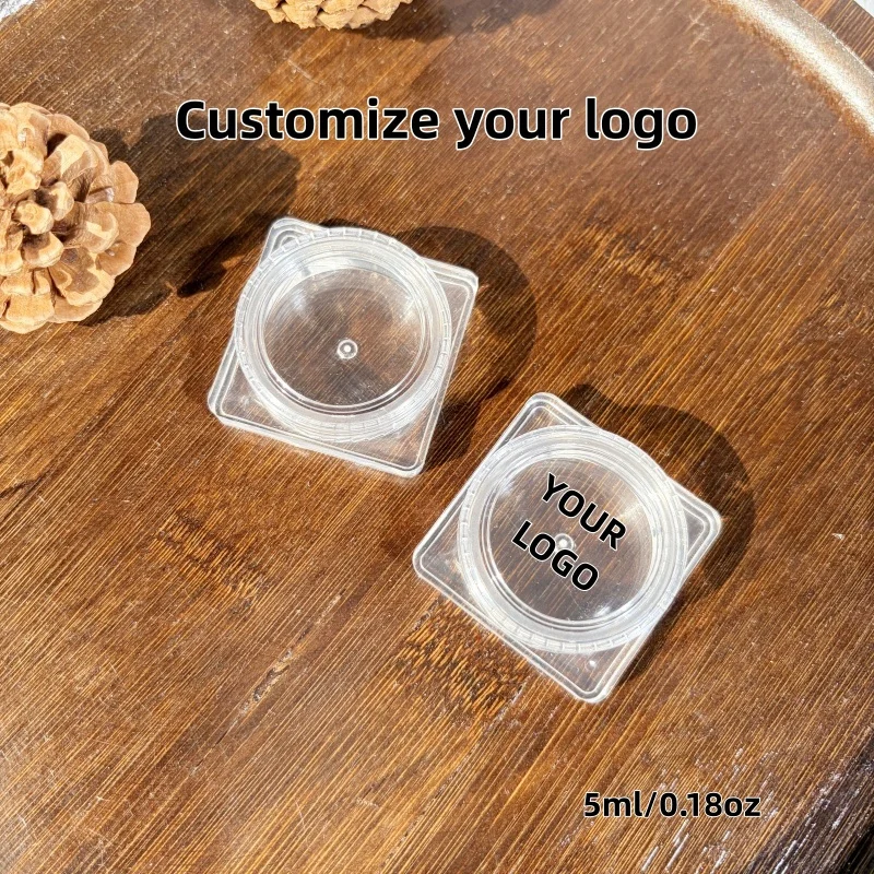 【Индивидуальный логотип】50 шт. персонализированных пустых баночек по 5 г, прозрачные флаконы для теней, крема, бальзама для губ, портативные контейнеры для макияжа
【Индивидуальный логотип】50 шт. персонализированных пустых баночек по 5 г, прозрачные флаконы для теней, крема, бальзама для губ, портативные контейнеры для макияжа