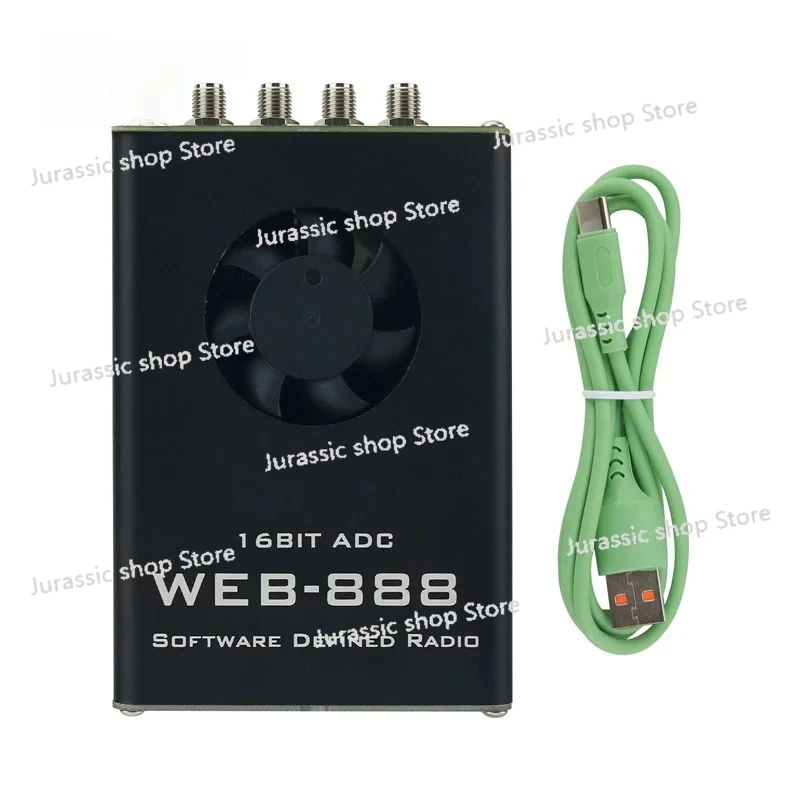 WEB-888 SDR Receiver Software Defined Radio with 16bit ADC 62M Bandwidth GPS Module for HF VHF
WEB-888 SDR Receiver Software Defined Radio with 16bit ADC 62M Bandwidth GPS Module for HF VHF