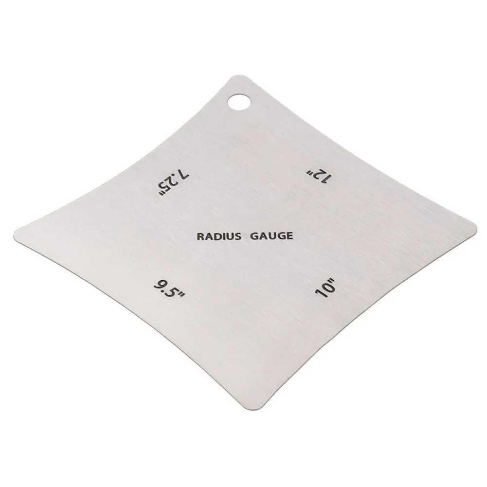 Protable Useful Newest Guitar Radius Gauge Radius Gauge 2 Pcs 8.7 * 8.7 * 0.2cm Luthier Tools Silve Instrument
Protable Useful Newest Guitar Radius Gauge Radius Gauge 2 Pcs 8.7 * 8.7 * 0.2cm Luthier Tools Silve Instrument