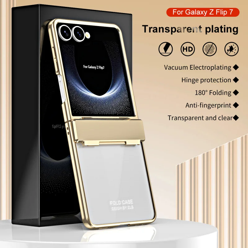 Hinged folding phone case for Samsung Galaxy Z flip 7 with galvanized protective cover Case for Samsung Galaxy Z flip 7
Hinged folding phone case for Samsung Galaxy Z flip 7 with galvanized protective cover Case for Samsung Galaxy Z flip 7
