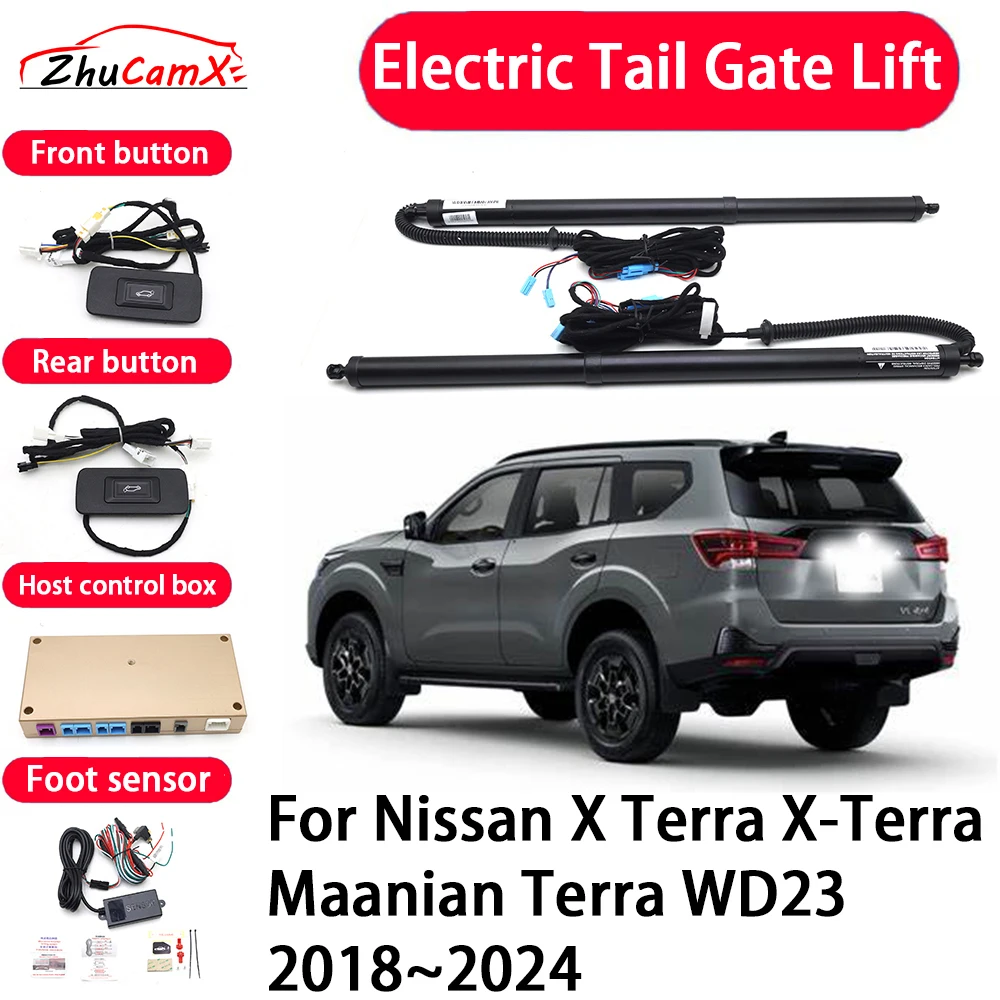 ZhuCamX Car Automatic Electric Tail Gate Lift Tailgate Assist System for Nissan X Terra X-Terra Maanian Terra WD23 2018–2024
ZhuCamX Car Automatic Electric Tail Gate Lift Tailgate Assist System for Nissan X Terra X-Terra Maanian Terra WD23 2018–2024