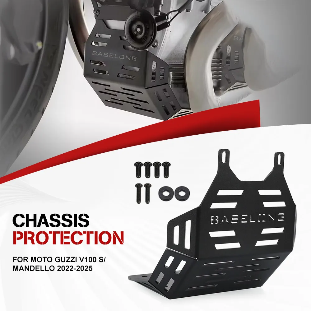 2026 FOR Moto Guzzi V100 S/Mandello 2022-2025 Motorcycle Chassis Expedition Skid Plate Engine Chassis Protective Cover Guard
2026 FOR Moto Guzzi V100 S/Mandello 2022-2025 Motorcycle Chassis Expedition Skid Plate Engine Chassis Protective Cover Guard