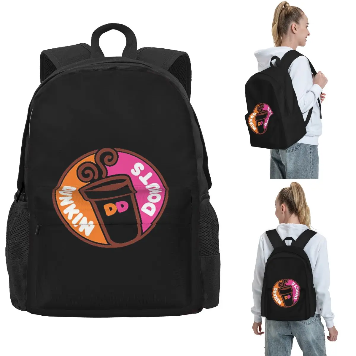 Dunkin Donuts Backpack Hot Sale Daypack Large Capacity Children BookBag School Bag Shoulder Bags for Men Women
Dunkin Donuts Backpack Hot Sale Daypack Large Capacity Children BookBag School Bag Shoulder Bags for Men Women