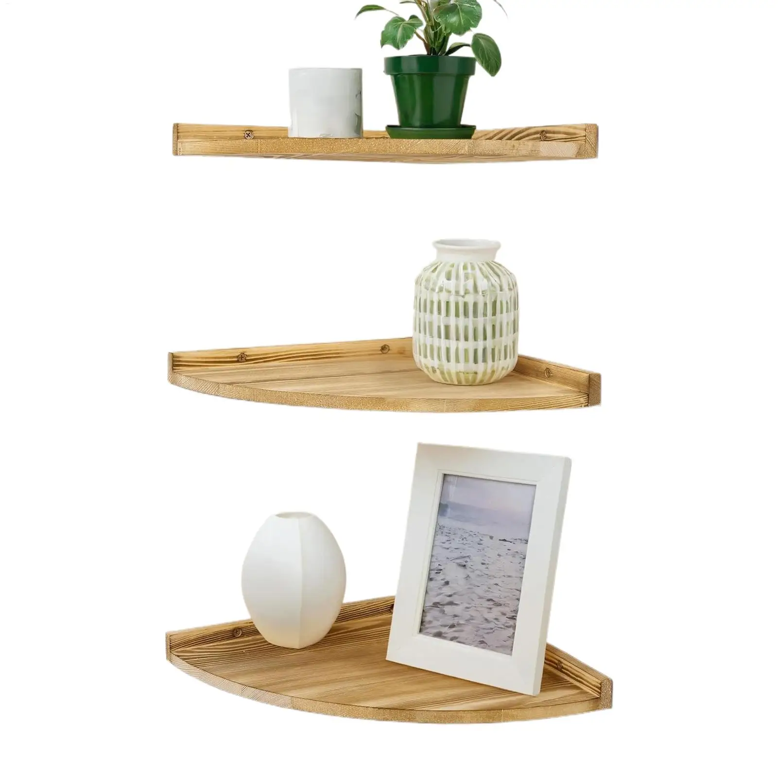 Corner Floating Shelves 3-Tier Wooden Corner Shelf Display Storage Display Shelves For Bedroom Kitchen Living Room Kids Plant
Corner Floating Shelves 3-Tier Wooden Corner Shelf Display Storage Display Shelves For Bedroom Kitchen Living Room Kids Plant