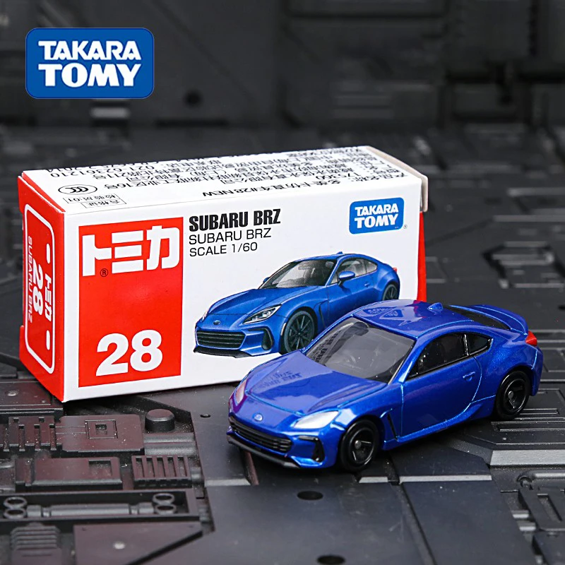 Tomica TOMY SUBARU BRZ легкосплавный автомобиль, литье под давлением и игрушечный транспорт, модель автомобиля, миниатюрная масштабная модель автомобиля для детей
Tomica TOMY SUBARU BRZ легкосплавный автомобиль, литье под давлением и игрушечный транспорт, модель автомобиля, миниатюрная масштабная модель автомобиля для детей