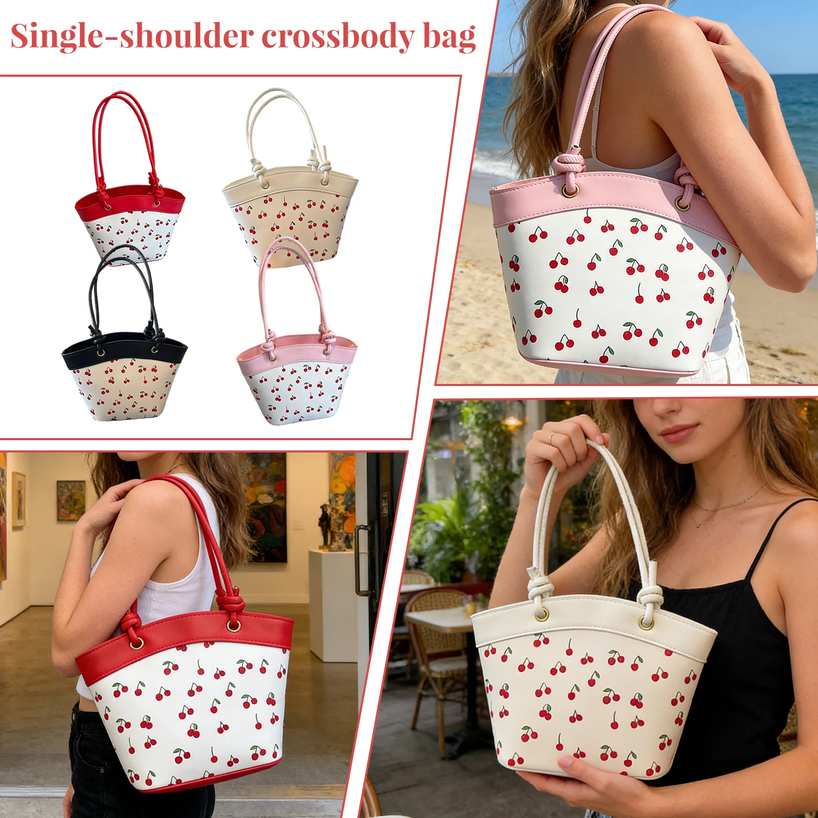 New Ladies Fashionable Printed Handbag Women European And American Style Single Shoulder Bag Girls Versatile Bags
New Ladies Fashionable Printed Handbag Women European And American Style Single Shoulder Bag Girls Versatile Bags