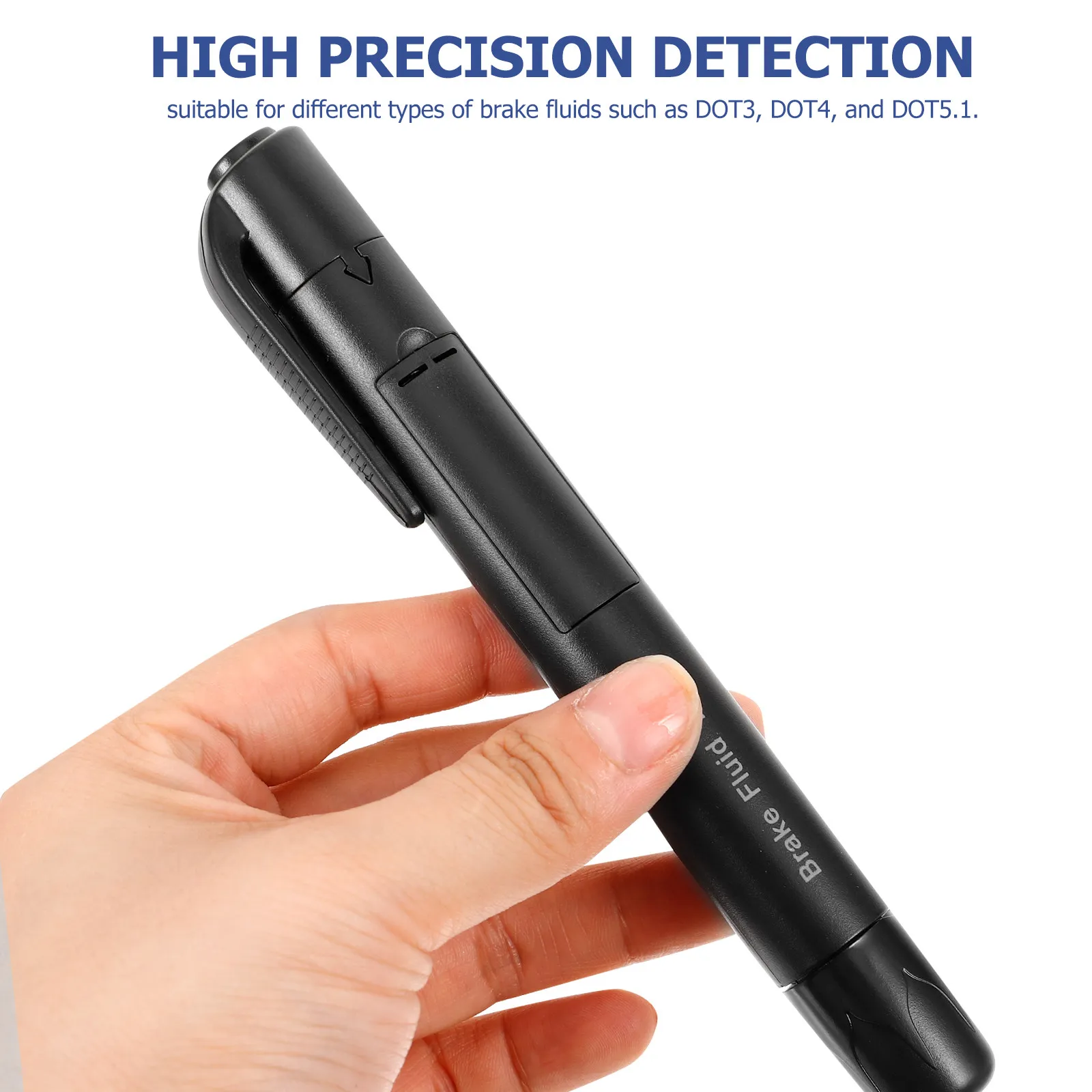 Brake Fluid Tester Pen Compact Portable Design Accurate Measurements Dot4 Dot51 Compatible User Friendly Car Brake Testing
Brake Fluid Tester Pen Compact Portable Design Accurate Measurements Dot4 Dot51 Compatible User Friendly Car Brake Testing