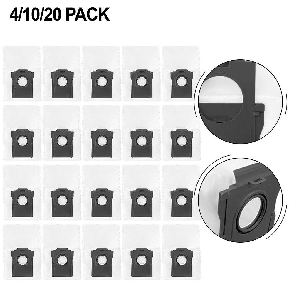 Non-Woven Dust Bags For Dreame L50 L40 L30 Ultra Robot Vacuum Cleaner Accessories 3.3L High Capacity Filter Replacement
Non-Woven Dust Bags For Dreame L50 L40 L30 Ultra Robot Vacuum Cleaner Accessories 3.3L High Capacity Filter Replacement