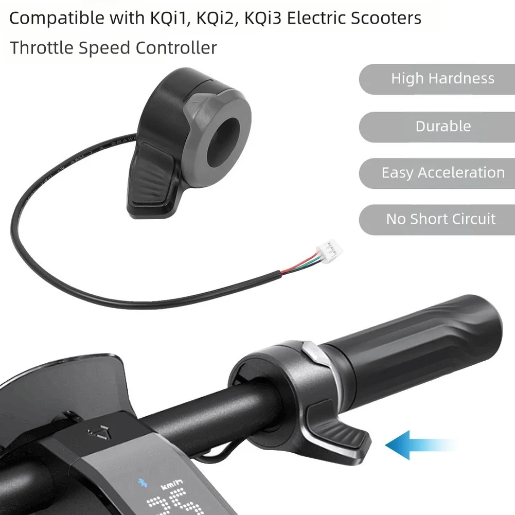 Чувствительный ускоритель дроссельной заслонки для большого пальца для KQi1, для KQi2, для KQi3, для электрических скутеров, ABS, материал ПК, удобная ручка
Чувствительный ускоритель дроссельной заслонки для большого пальца для KQi1, для KQi2, для KQi3, для электрических скутеров, ABS, материал ПК, удобная ручка