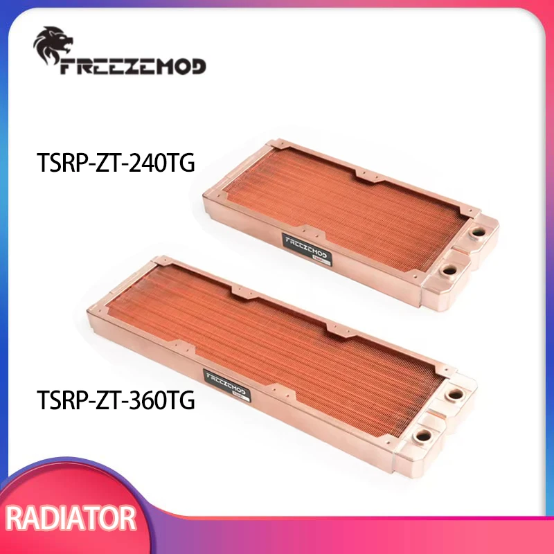 FREEZEMOD 240/360mm All Copper Computer Water Cooler Row Industrial Cooling Row Double-layer for 120mm Fan TSRP-ZT-360TG
FREEZEMOD 240/360mm All Copper Computer Water Cooler Row Industrial Cooling Row Double-layer for 120mm Fan TSRP-ZT-360TG