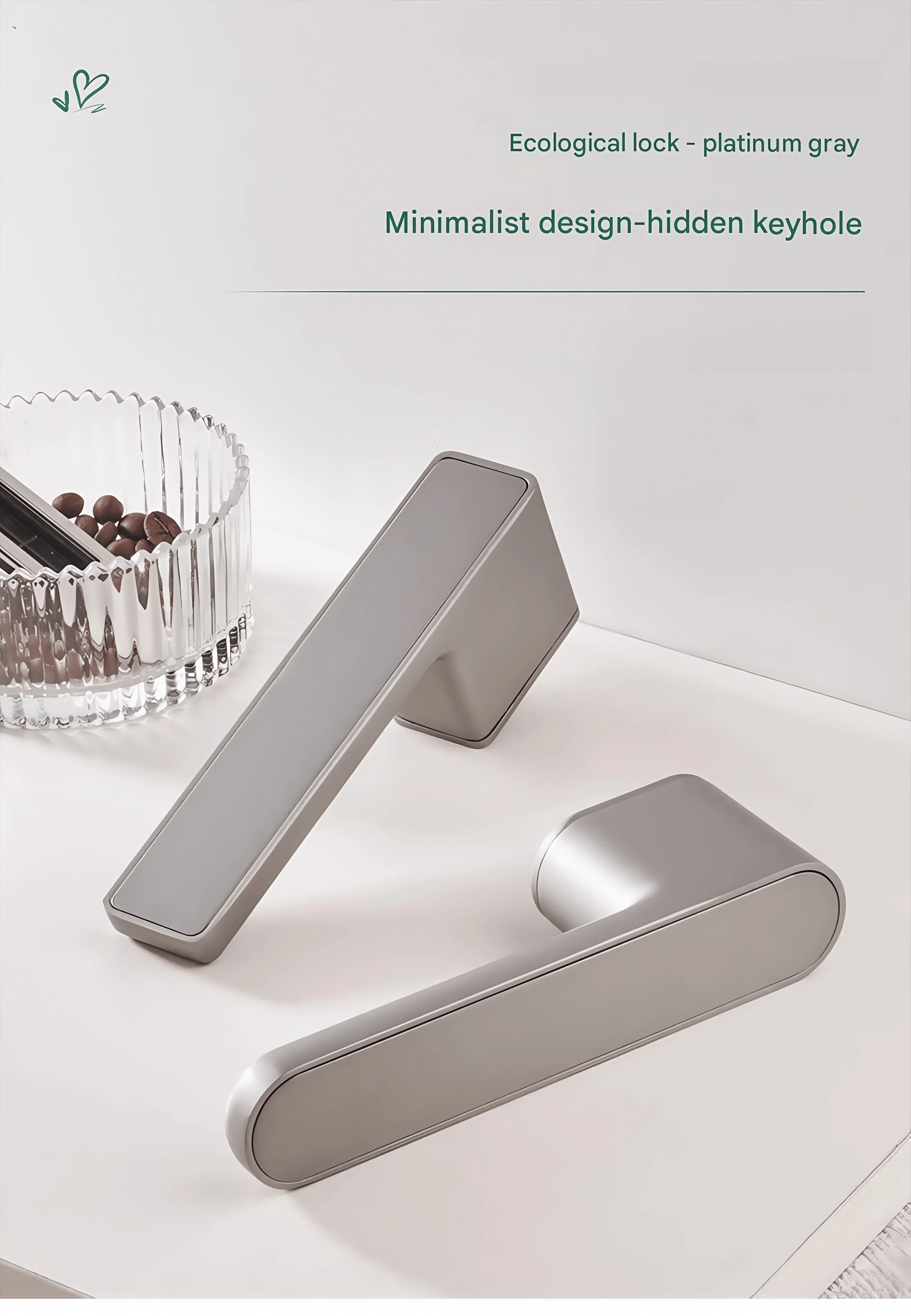 Минималистичный дверной замок для спальни, деревянная дверная ручка, магнитный бесшумный экологический замок, домашний дверной замок
Минималистичный дверной замок для спальни, деревянная дверная ручка, магнитный бесшумный экологический замок, домашний дверной замок