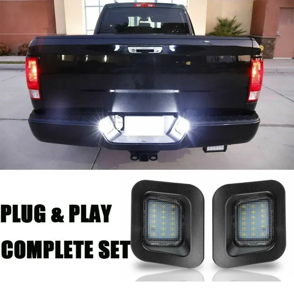 Carhome White LED Illumination License Plate Light Rear Bumper Lights LED Lamps For Dodge Ram 1500 2500 3500 2003-18 Useful
Carhome White LED Illumination License Plate Light Rear Bumper Lights LED Lamps For Dodge Ram 1500 2500 3500 2003-18 Useful