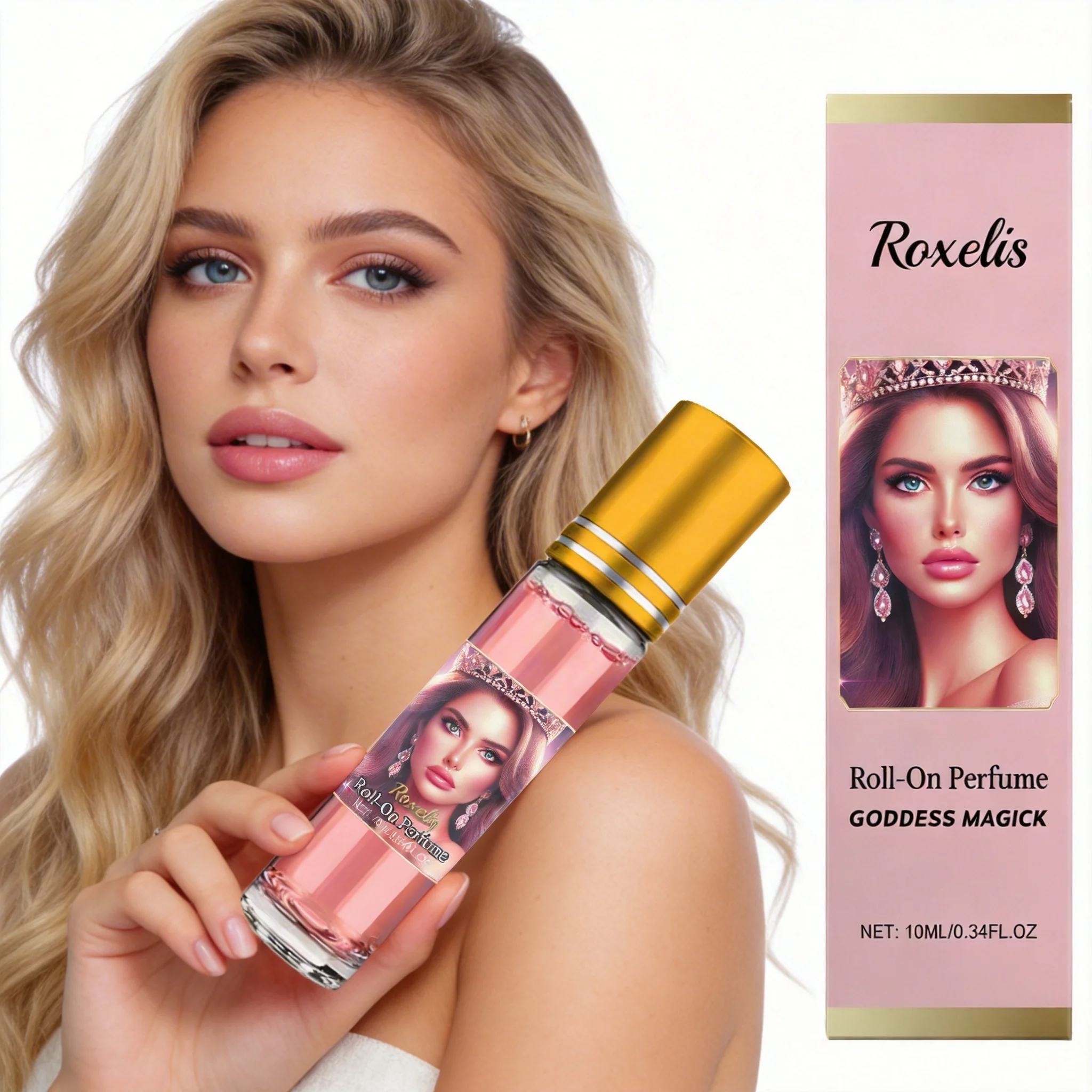 ROXELIS Roll-On Perfume For Women Light Elegant Floral Scent Romantic Long Lasting Fragrance Portable Travel Size Daily Use
ROXELIS Roll-On Perfume For Women Light Elegant Floral Scent Romantic Long Lasting Fragrance Portable Travel Size Daily Use