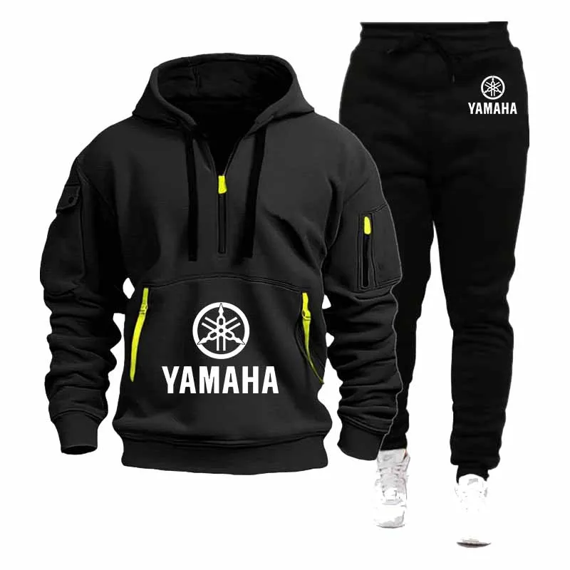 YAMAHA 2026 Spring Autumn Men's Half Zipper Hoodie Sweatshirt Casual Sports Pullover Harajuku Long-sleeved Loose Coat Windproof
YAMAHA 2026 Spring Autumn Men's Half Zipper Hoodie Sweatshirt Casual Sports Pullover Harajuku Long-sleeved Loose Coat Windproof