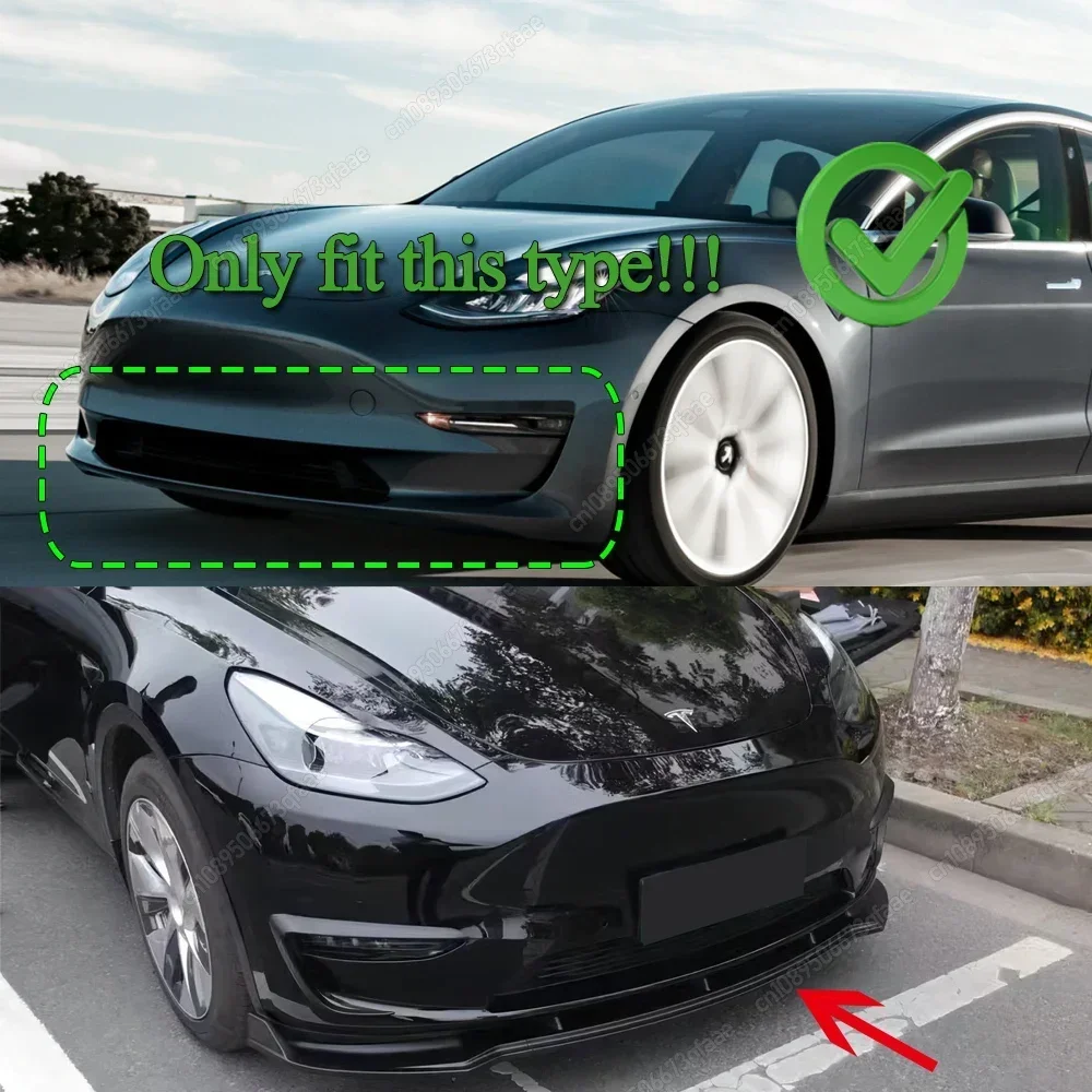 For Tesla Model 3 2017 2018 2019 2020 2021 2022 2023 Car Front Lip Bumper Chin Diffuser Splitter Canard Guard ABS Bodykit Tuning
For Tesla Model 3 2017 2018 2019 2020 2021 2022 2023 Car Front Lip Bumper Chin Diffuser Splitter Canard Guard ABS Bodykit Tuning