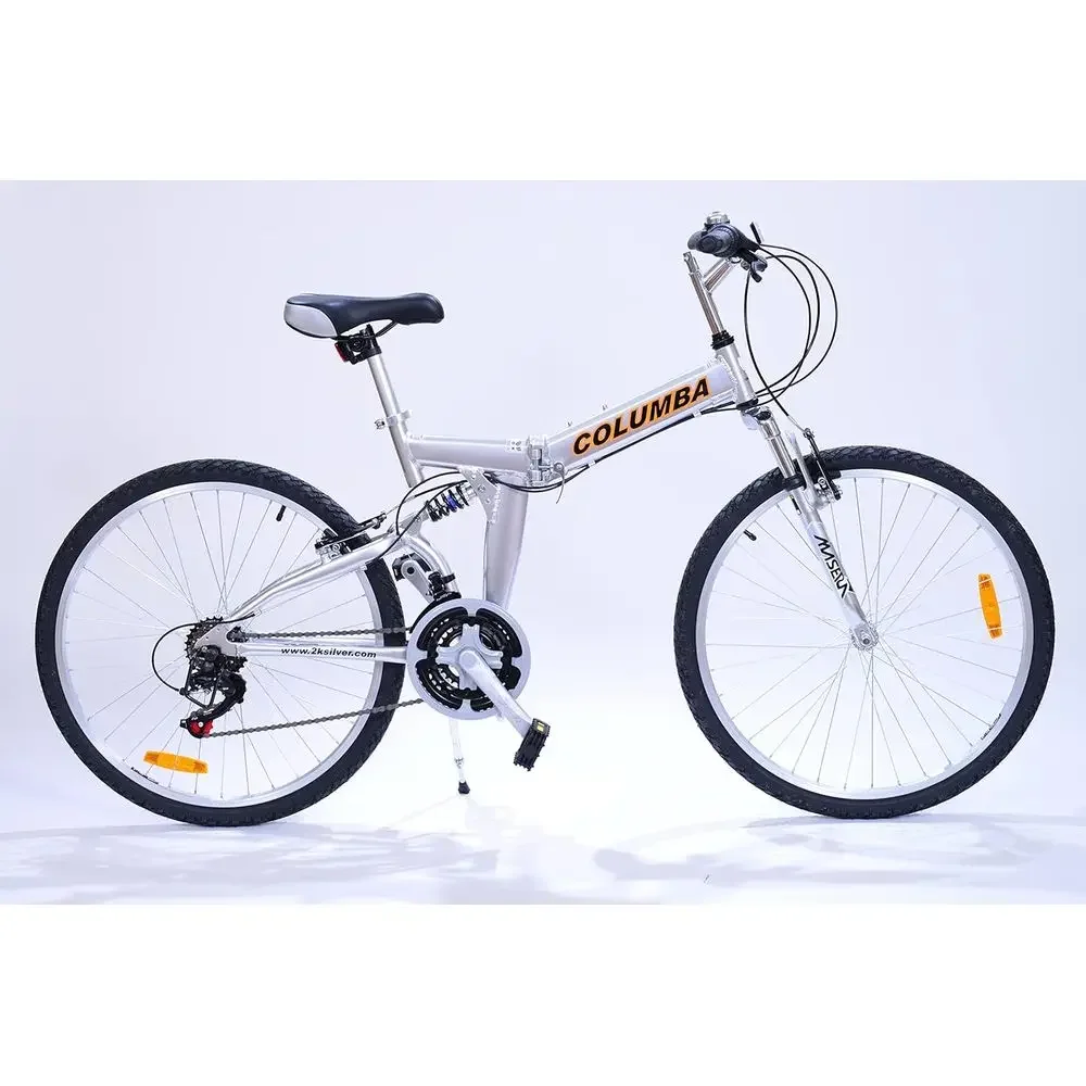26 Double Suspension 18-Speed Mountain Bike
26 Double Suspension 18-Speed Mountain Bike