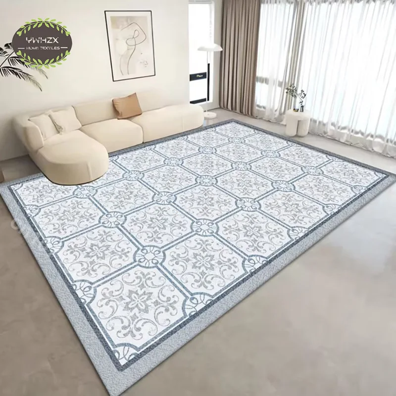 European Rug Bedroom Carpet Home Decor Bedside Living Room Decoration Vintage Geometry Pattern Floor Mat Washable Flannel Mats
European Rug Bedroom Carpet Home Decor Bedside Living Room Decoration Vintage Geometry Pattern Floor Mat Washable Flannel Mats