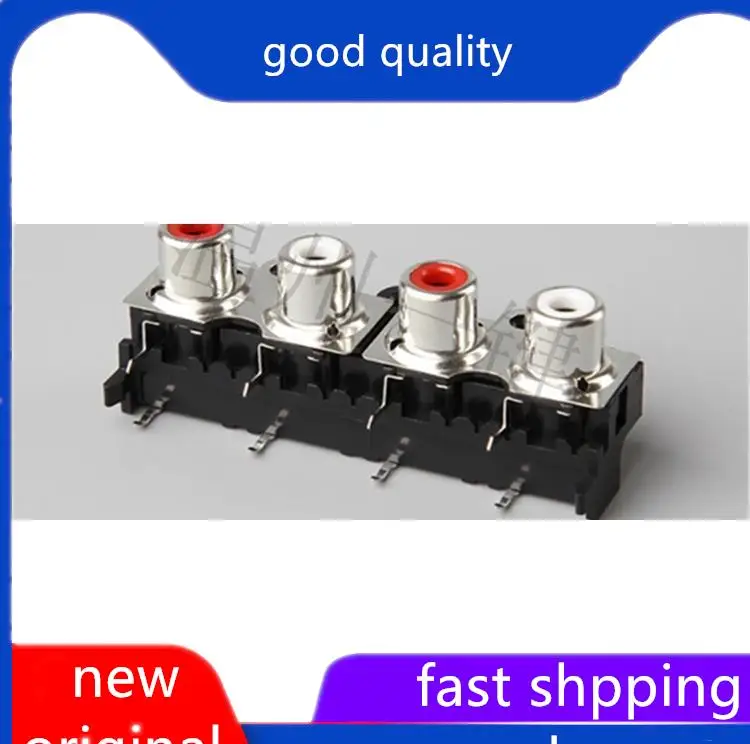 10pcs original new AV4-8.4-14PB same core socket 8-pin RCA socket 4-hole female PCB welded lotus socket
10pcs original new AV4-8.4-14PB same core socket 8-pin RCA socket 4-hole female PCB welded lotus socket