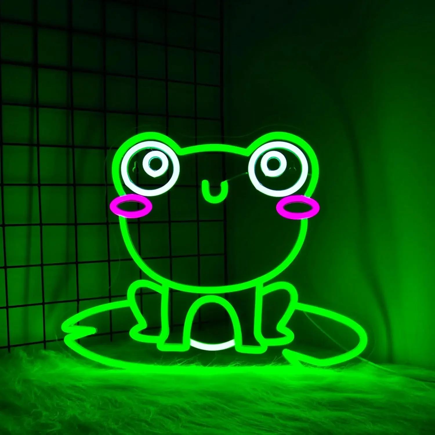 Неоновая подсветка в виде лягушки
Неоновая подсветка в виде лягушки