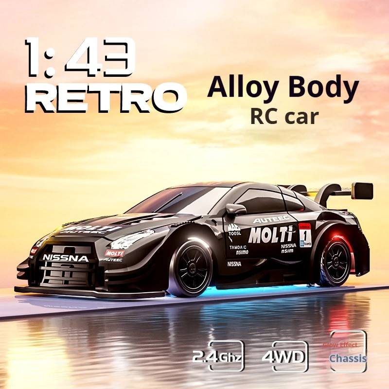 Alloy RC Drift Remote Control Car 1:43 Scale Mini Alloy Four Wheel Drive Retro Desktop Racing Vehicle For Adults Hobby Gift
Alloy RC Drift Remote Control Car 1:43 Scale Mini Alloy Four Wheel Drive Retro Desktop Racing Vehicle For Adults Hobby Gift
