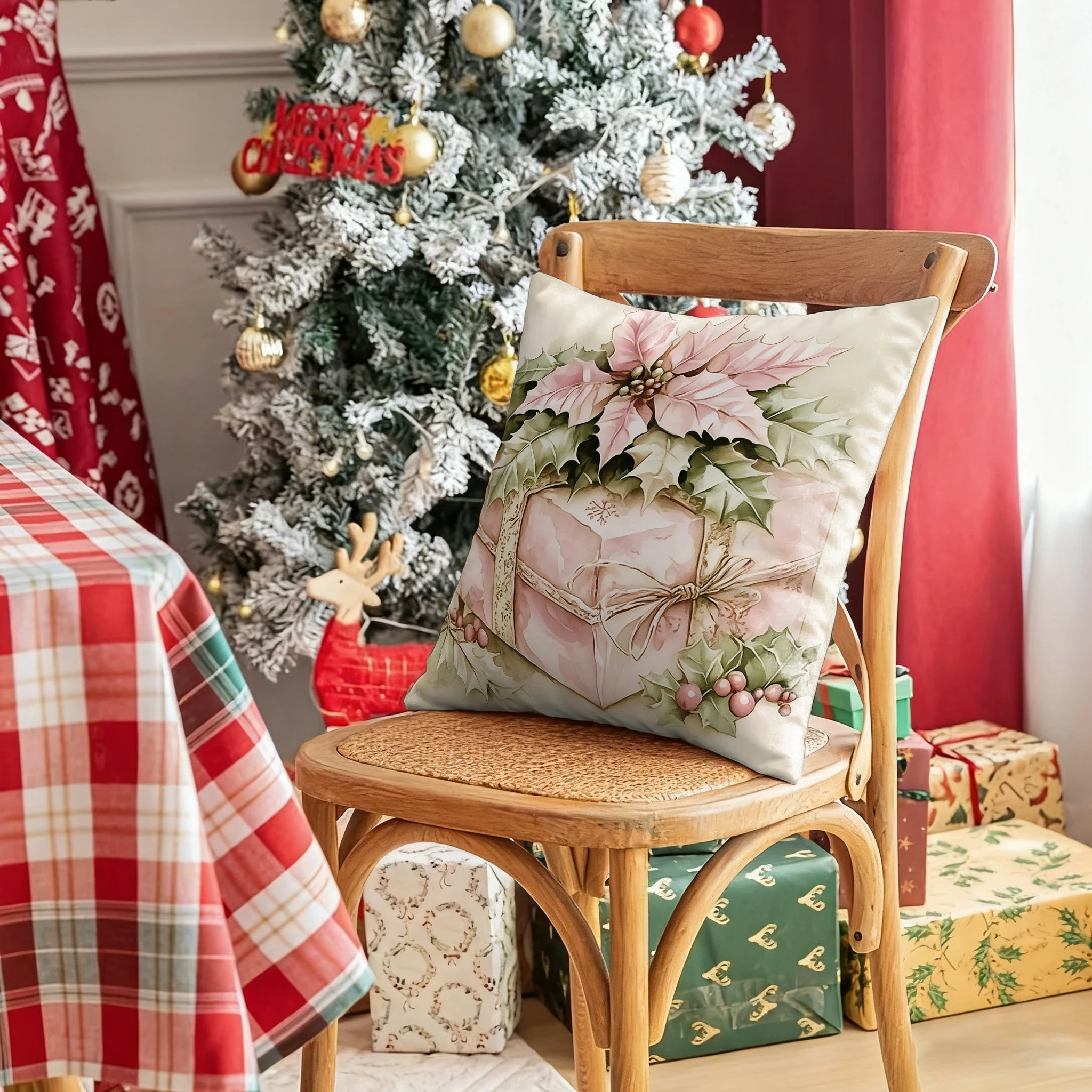 Christmas-themed Pillow Cover for HomeSuitable for sofa car bedroom decorative cushion cover pillow cover
Christmas-themed Pillow Cover for HomeSuitable for sofa car bedroom decorative cushion cover pillow cover