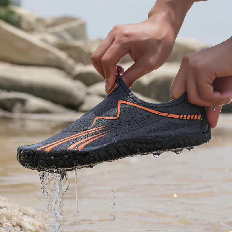 Обувь для водных видов спорта Barefoot Aqua для мужчин и женщин - быстросохнущая, дышащая, противоскользящая - для пляжа, плавания, серфинга, водных видов спорта
Обувь для водных видов спорта Barefoot Aqua для мужчин и женщин - быстросохнущая, дышащая, противоскользящая - для пляжа, плавания, серфинга, водных видов спорта