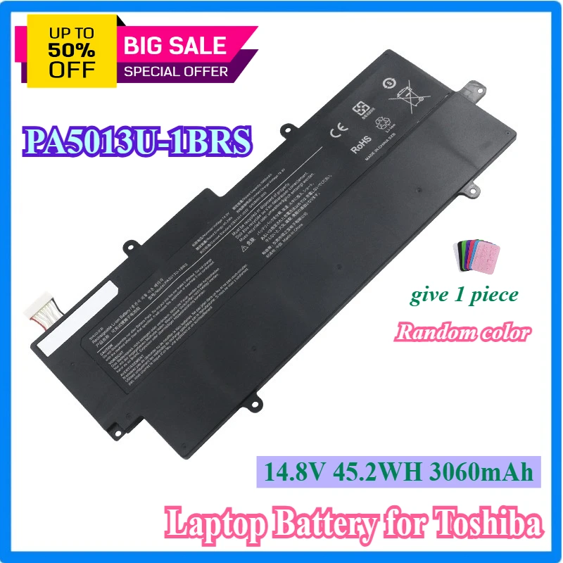 PA5013U-1BRS PA5013U Laptop Battery for Toshiba Portege Z830 Z835 Z930 Z935 Ultrabook PA5013 14.8V 3060mA
PA5013U-1BRS PA5013U Laptop Battery for Toshiba Portege Z830 Z835 Z930 Z935 Ultrabook PA5013 14.8V 3060mA