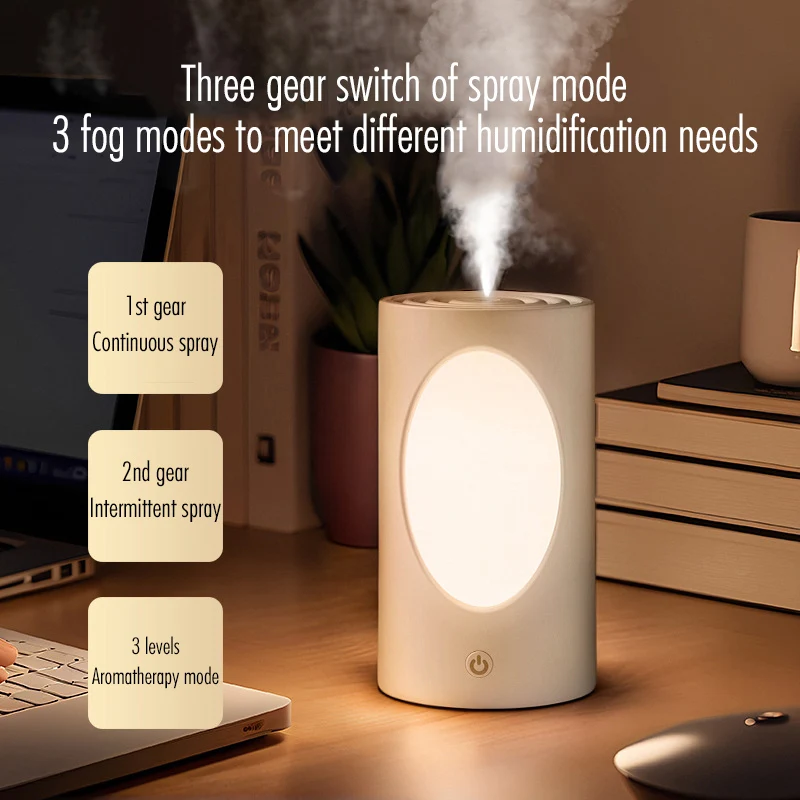 Portable Air Humidifier Night Lights USB Rechargeable Wireless Home Car Mini Air Atomizer Aroma Essential Oil Diffuser 600ml
Portable Air Humidifier Night Lights USB Rechargeable Wireless Home Car Mini Air Atomizer Aroma Essential Oil Diffuser 600ml
