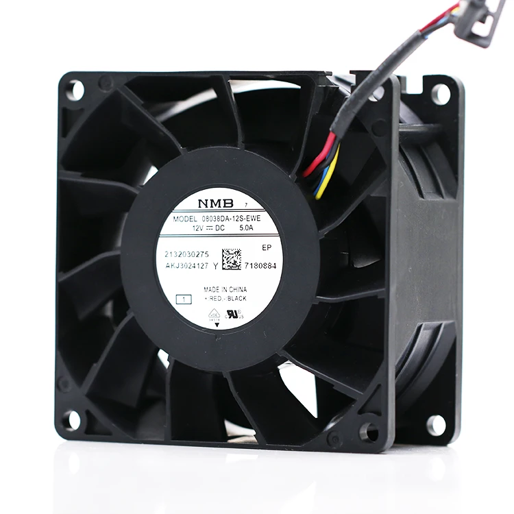 For NMB 08038DA-12S-Ewe 8038 12V 5.0A Large Air Volume Violence PWM Cooling Fan
For NMB 08038DA-12S-Ewe 8038 12V 5.0A Large Air Volume Violence PWM Cooling Fan