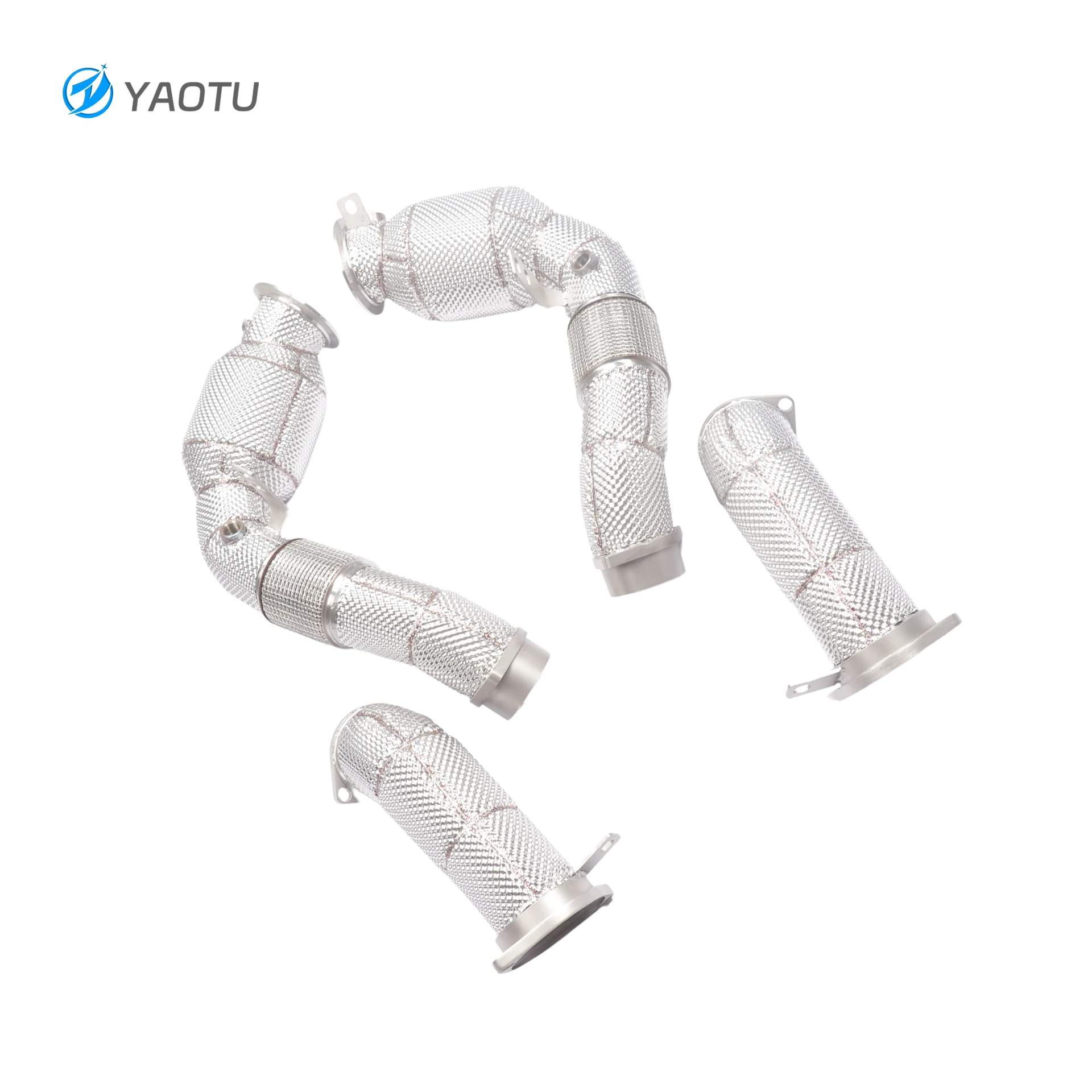 YT Exhaust Downpipe for BMW M5 F90 4.4T Sport Catalytic Converters Exhaust Downpipe with Heat Shield
YT Exhaust Downpipe for BMW M5 F90 4.4T Sport Catalytic Converters Exhaust Downpipe with Heat Shield