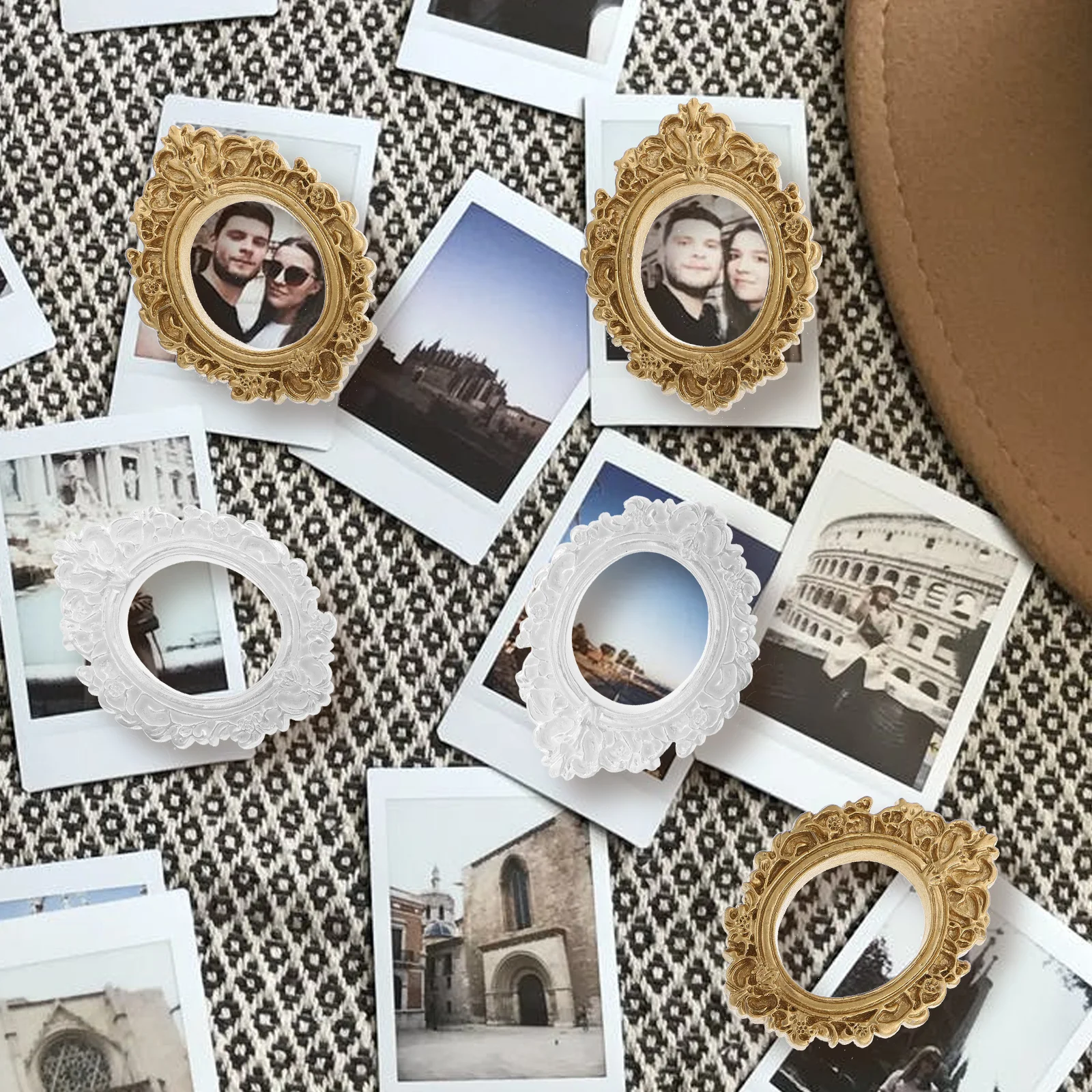 10pcs Retro Photo Frame Props Resin Jewelry Display Frame Decor For Diy Crafts Vintage Picture Frames Handmade Photo Frames
10pcs Retro Photo Frame Props Resin Jewelry Display Frame Decor For Diy Crafts Vintage Picture Frames Handmade Photo Frames