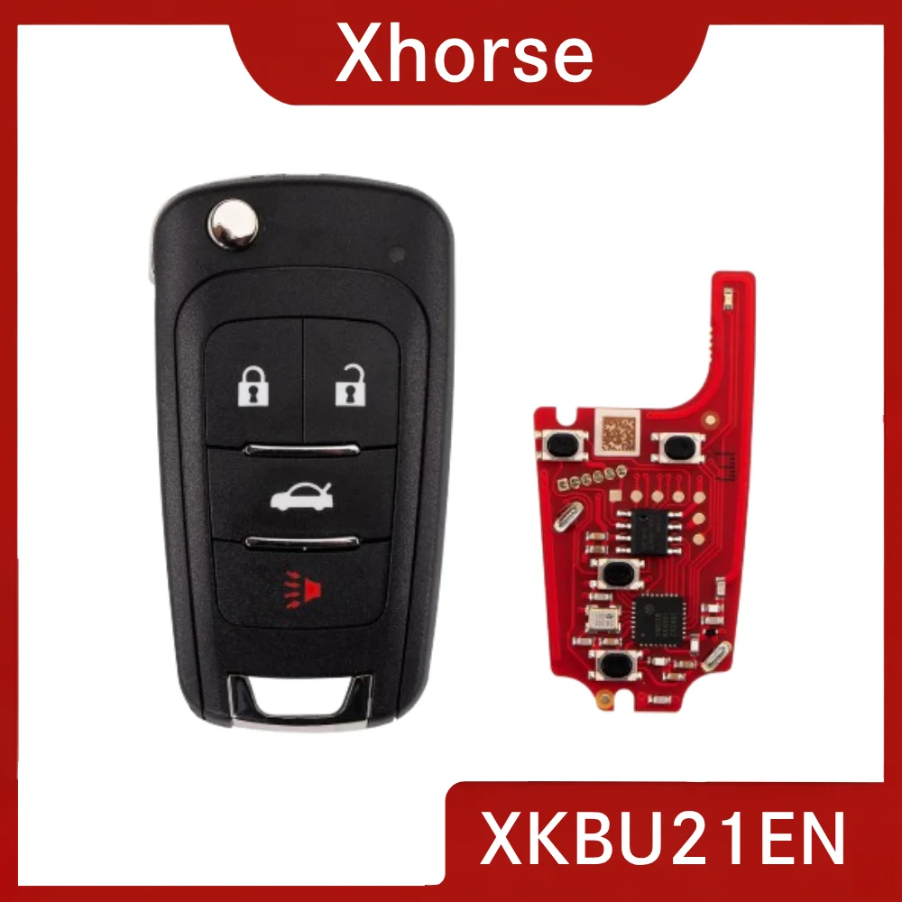 Xhorse Keys XKBU21EN 2ndGen Wire Remote Keys Flip 4 Buttons For Buick style chips XM5118
Xhorse Keys XKBU21EN 2ndGen Wire Remote Keys Flip 4 Buttons For Buick style chips XM5118