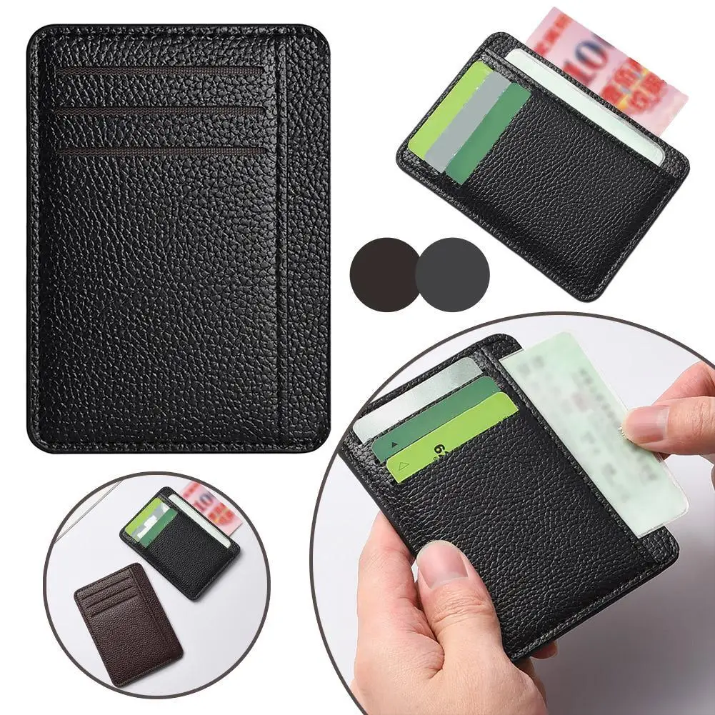 Protable Soft PU Leather Wallet Mini Credit Card Wallet Candy Color Bank Credit Card Box Female Male Business Card Set 
Protable Soft PU Leather Wallet Mini Credit Card Wallet Candy Color Bank Credit Card Box Female Male Business Card Set