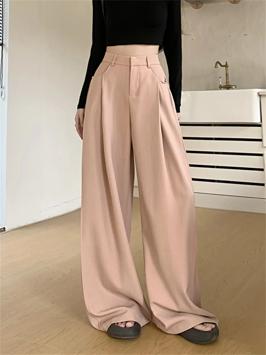 Alien Kitty Loose Straight Pants Chic Casual Women 2024 Solid Slim High Waist Summer Wide Leg Work Wear Minimalist Mopping
Alien Kitty Loose Straight Pants Chic Casual Women 2024 Solid Slim High Waist Summer Wide Leg Work Wear Minimalist Mopping