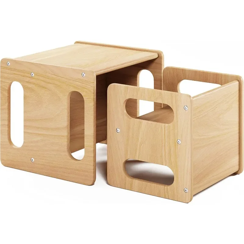 Montessori Weaning Table and Chair Set,Real Hardwood, Desk for Toddler Reading,Snack Time,Playroom,Activity Cube,Step Stool
Montessori Weaning Table and Chair Set,Real Hardwood, Desk for Toddler Reading,Snack Time,Playroom,Activity Cube,Step Stool