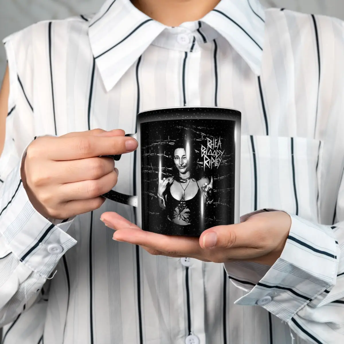 Rhea Bloody Ripley Mug Funny Ceramic Coffee Cups Tea Mugs Milk Cup Drinkware Gifts for Friends
Rhea Bloody Ripley Mug Funny Ceramic Coffee Cups Tea Mugs Milk Cup Drinkware Gifts for Friends