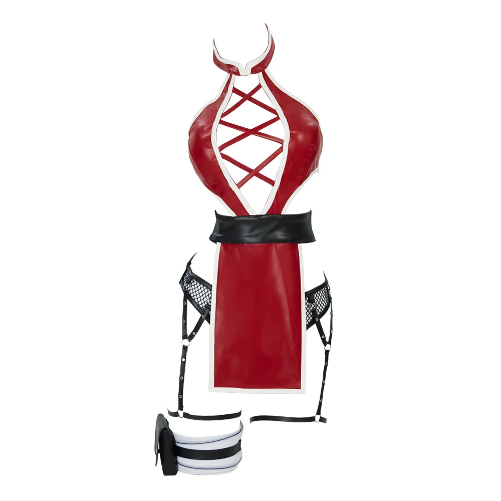 MOBBUNNY Women Ninja Derivative Sexy Lingerie Set Cutout Backless Halter Top and Mesh Panty with Gloves
MOBBUNNY Women Ninja Derivative Sexy Lingerie Set Cutout Backless Halter Top and Mesh Panty with Gloves