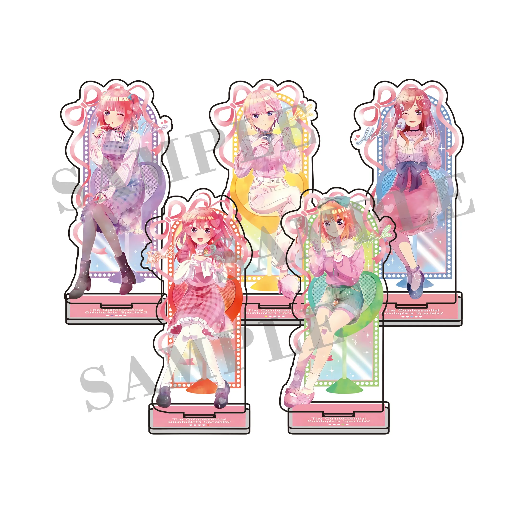 Hot Anime The Quintessential Quintuplets Acrylic Stand Desktop Display keychain Gifts 15CM
Hot Anime The Quintessential Quintuplets Acrylic Stand Desktop Display keychain Gifts 15CM