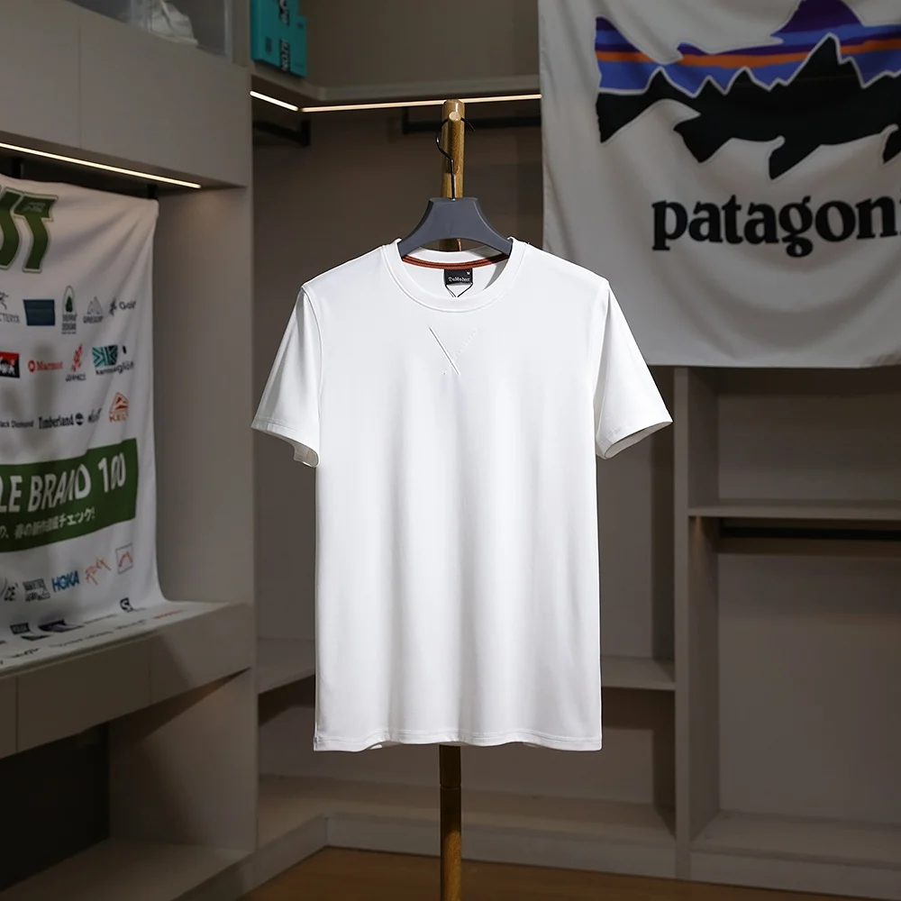 80-течная хлопковая футболка с жидким аммиаком, мужская повседневная летняя футболка Faion Smooth Cool Sensation Basic Sle
80-течная хлопковая футболка с жидким аммиаком, мужская повседневная летняя футболка Faion Smooth Cool Sensation Basic Sle