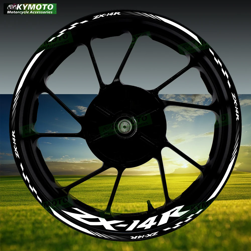For ZX-14R ZX14R motorcycle accessories 17 inch front and rear wheel decals hub modified reflective fairing rim stripe stickers
For ZX-14R ZX14R motorcycle accessories 17 inch front and rear wheel decals hub modified reflective fairing rim stripe stickers