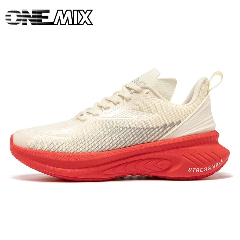 ONEMIX 23613 Men Women Summer Lightweight Breathable Running Shoes Shock Absorb Thick Sole High Rebound Wearproof Sports Sneaker
ONEMIX 23613 Men Women Summer Lightweight Breathable Running Shoes Shock Absorb Thick Sole High Rebound Wearproof Sports Sneaker
