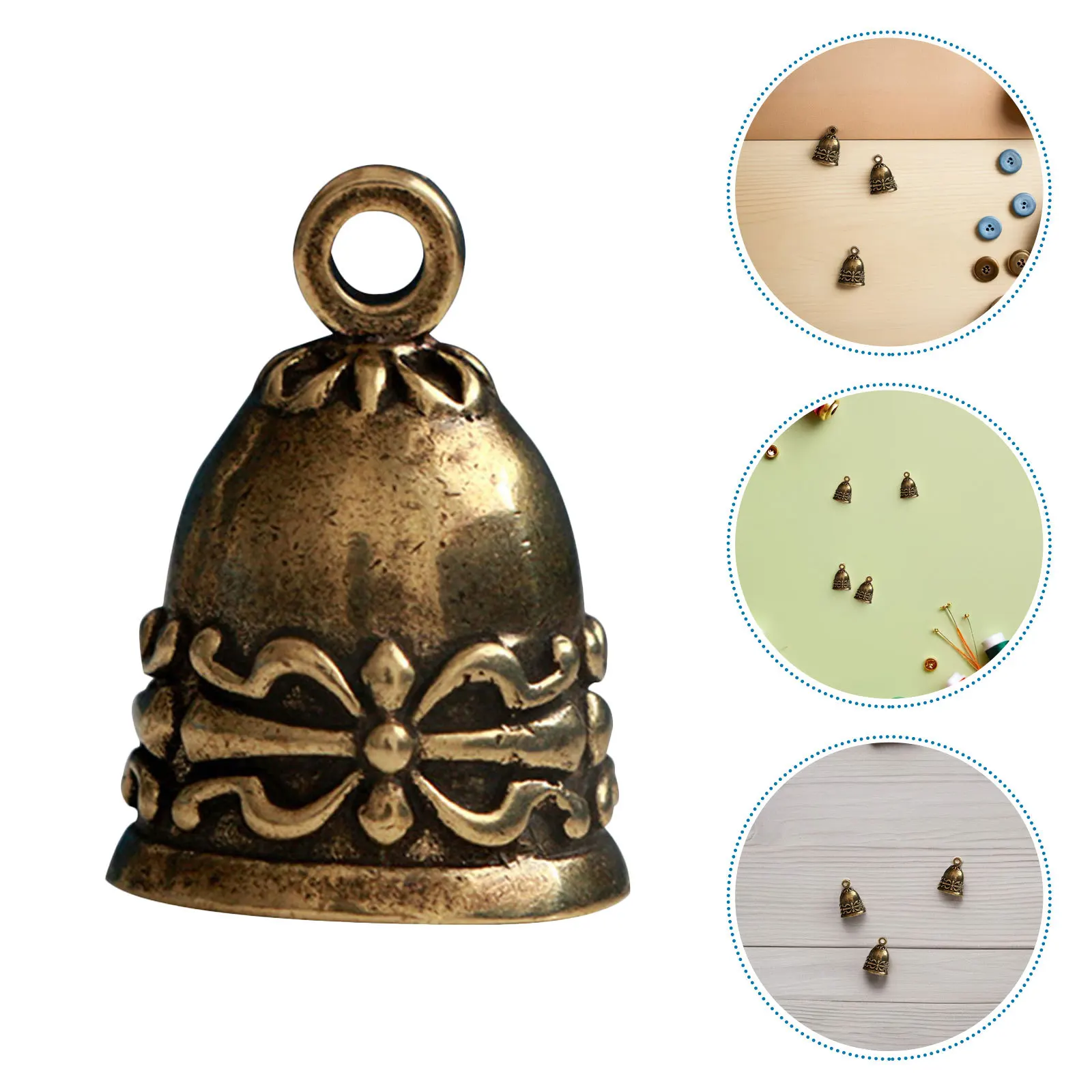 10Pcs Mini Brass Bells Vintage Home Decor - Hanging Bell Pendants for Door Wind Chimes Jewelry Craft Projects Western
10Pcs Mini Brass Bells Vintage Home Decor - Hanging Bell Pendants for Door Wind Chimes Jewelry Craft Projects Western