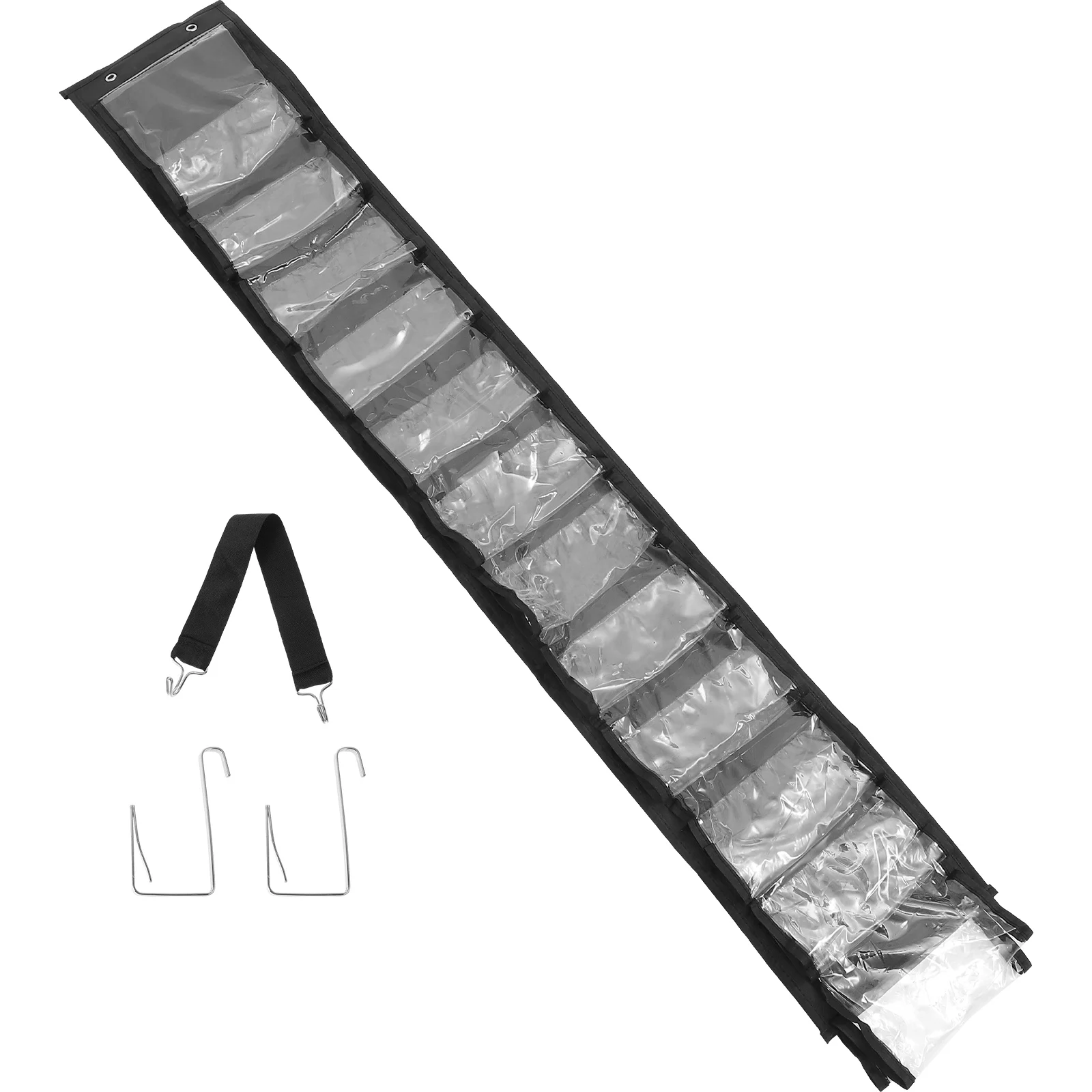 24 Compartments Double Sided Hanging Storage Bag Large Capacity Black Closet ganizer T Shirt Leggings Scarf Hoodie Storage
24 Compartments Double Sided Hanging Storage Bag Large Capacity Black Closet ganizer T Shirt Leggings Scarf Hoodie Storage