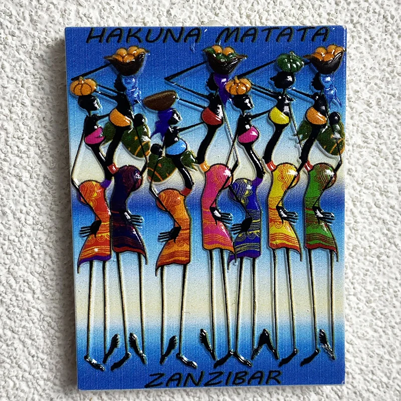 African Zanzibar Exotic Tourist Souvenir, 3D Character Refrigerator Magnet, Office, Home Kitchen Decoration Gift
African Zanzibar Exotic Tourist Souvenir, 3D Character Refrigerator Magnet, Office, Home Kitchen Decoration Gift