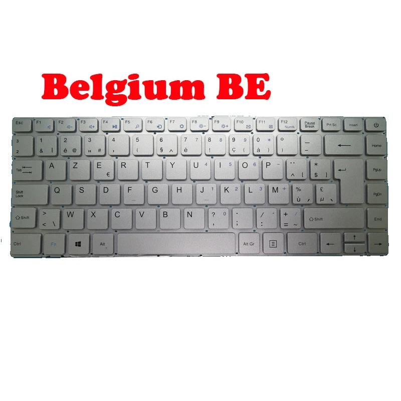 Laptop Keyboard For MEDION AKOYA E4254 MD62100 MD63100 30024480 30025703 30026707 30025737 Belgium BE Silver
Laptop Keyboard For MEDION AKOYA E4254 MD62100 MD63100 30024480 30025703 30026707 30025737 Belgium BE Silver