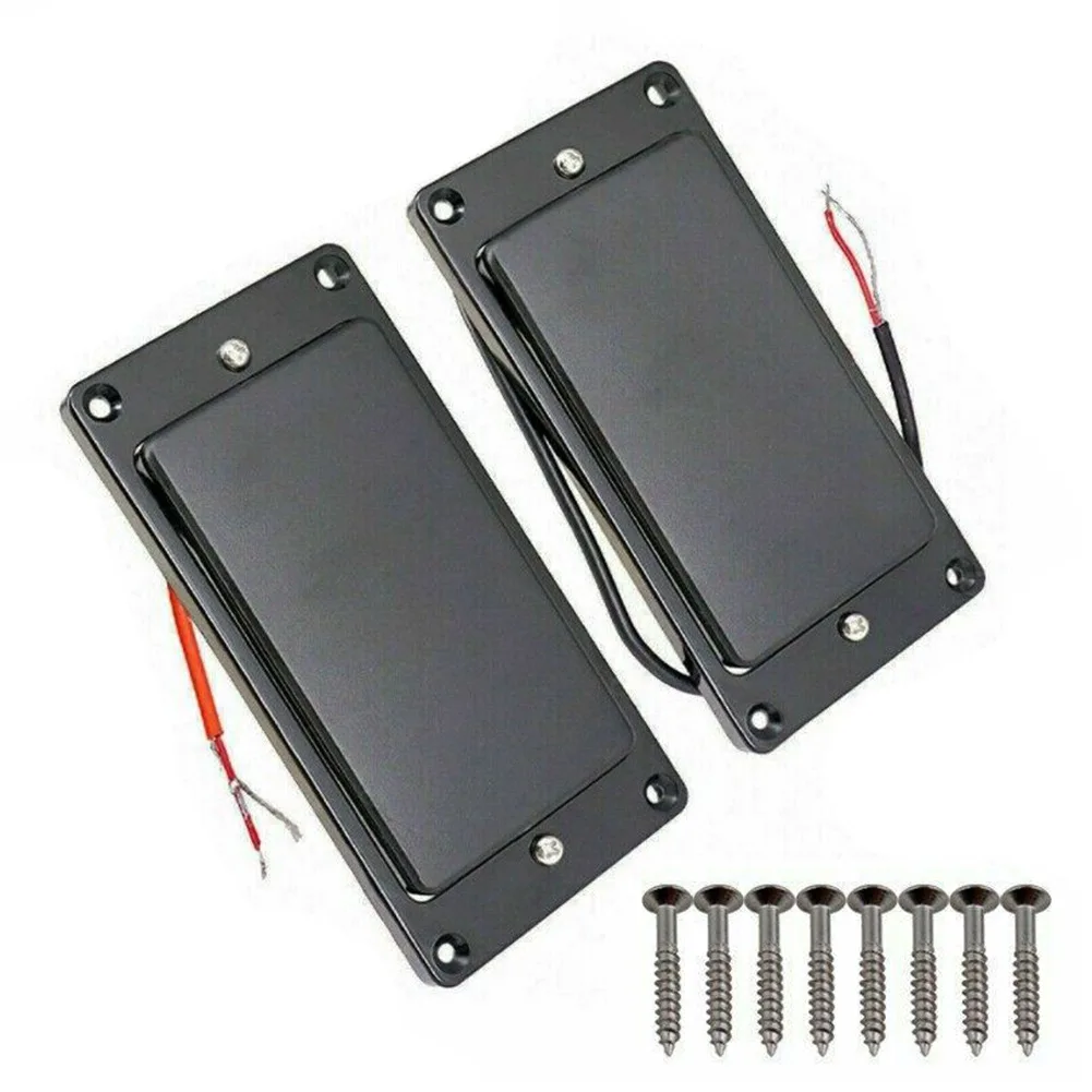 2Pcs Guitar Sealed Humbucker Pickups Set, Double Coil Neck & Bridge Pickup, Replacement Parts for LP Electric Guitar ( Black )
2Pcs Guitar Sealed Humbucker Pickups Set, Double Coil Neck & Bridge Pickup, Replacement Parts for LP Electric Guitar ( Black )