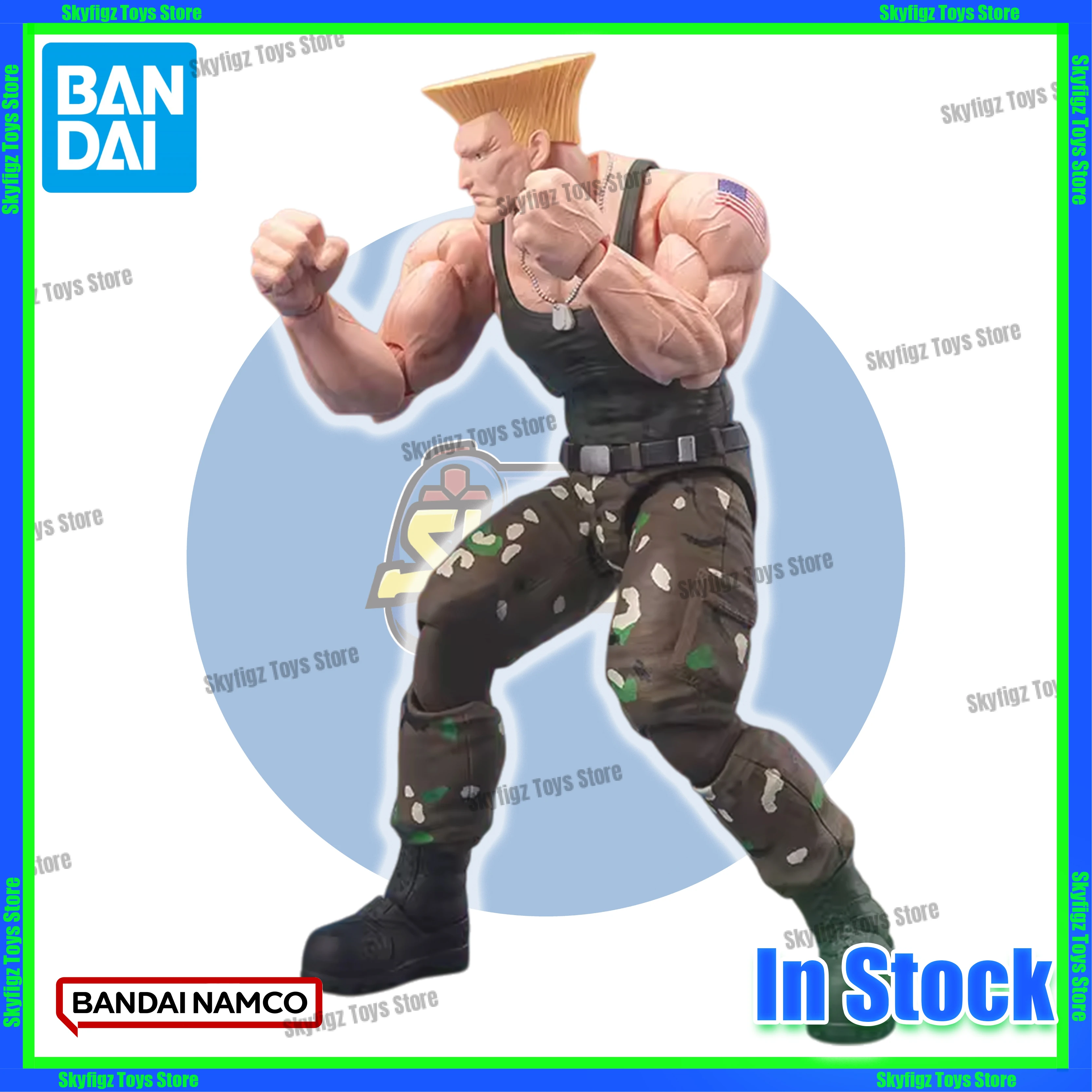 In stock and in stock Bandai SHF Street Fighter 6 Street Fighter 6 Guile Broom Head Figure Movable Collectible Gift
In stock and in stock Bandai SHF Street Fighter 6 Street Fighter 6 Guile Broom Head Figure Movable Collectible Gift