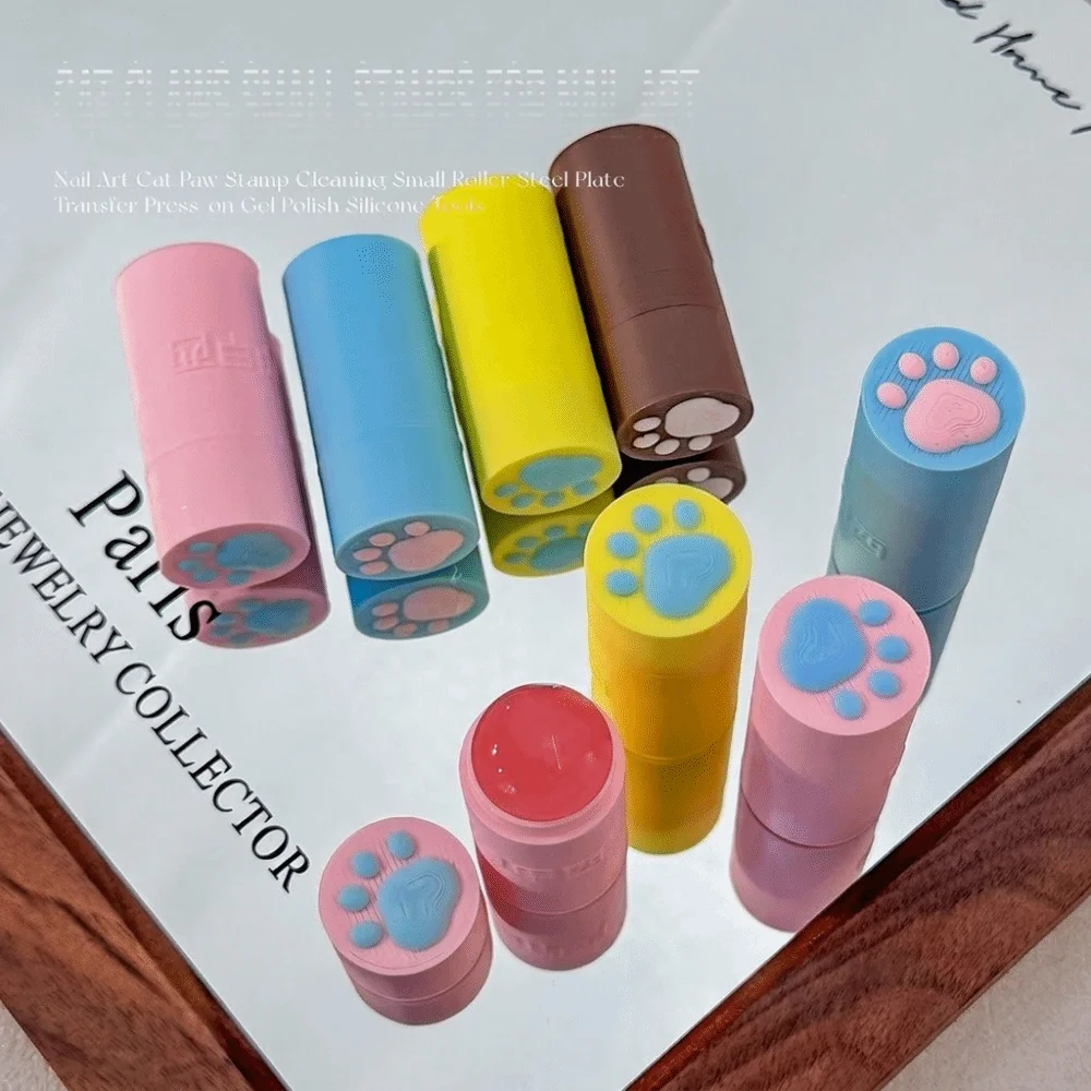 Craft Supplies Soft Cat Paw Nail Stamp Cute universal Nail Art Stamp clear Colorful Transparent Stamp gift
Craft Supplies Soft Cat Paw Nail Stamp Cute universal Nail Art Stamp clear Colorful Transparent Stamp gift