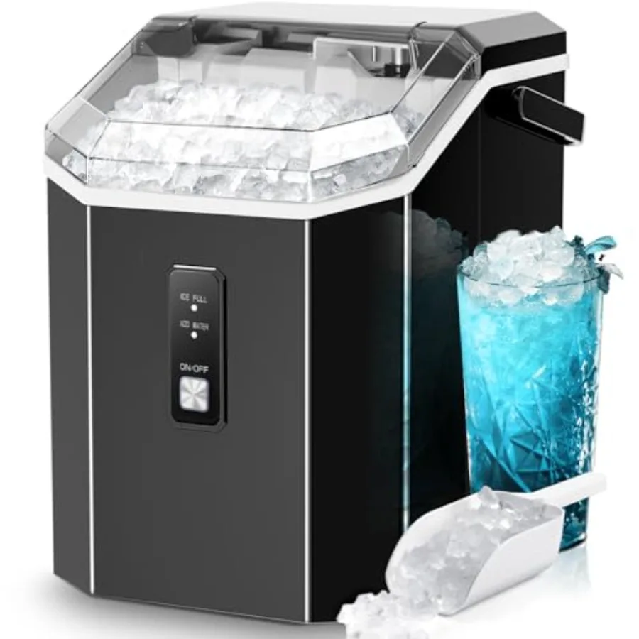 Настольный ледогенератор с функцией самоочистки и ручкой для домашнего и офисного использования, 35 фунтов, 24 часа, производительная емкость OneClic
Настольный ледогенератор с функцией самоочистки и ручкой для домашнего и офисного использования, 35 фунтов, 24 часа, производительная емкость OneClic